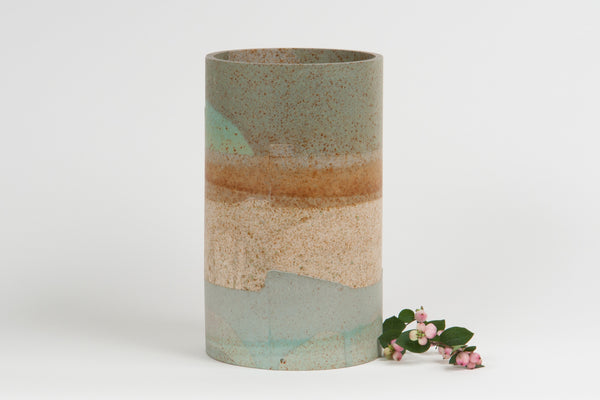 Cylindrical vase #132