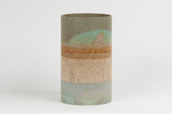 Cylindrical vase #132