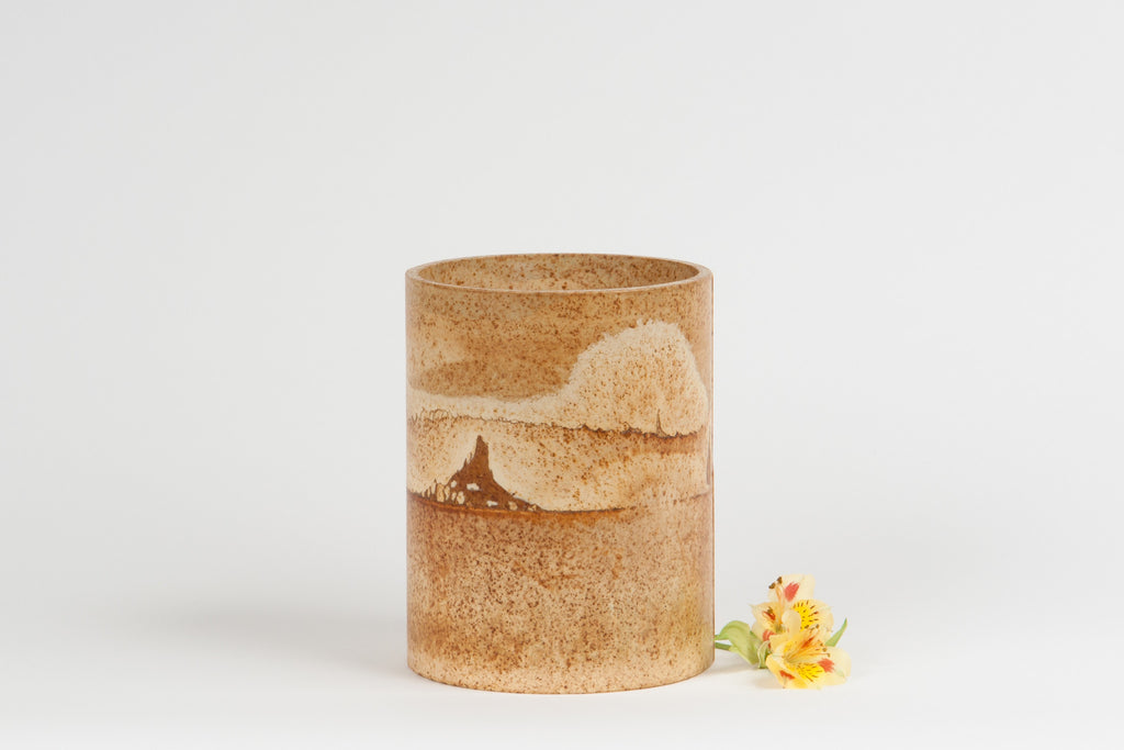 Cylindrical vase #92