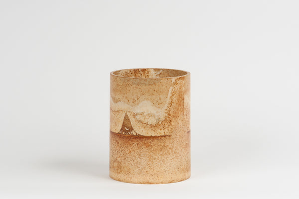 Cylindrical vase #92